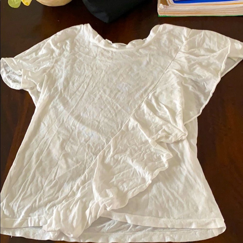 Short sleeve white tshirt